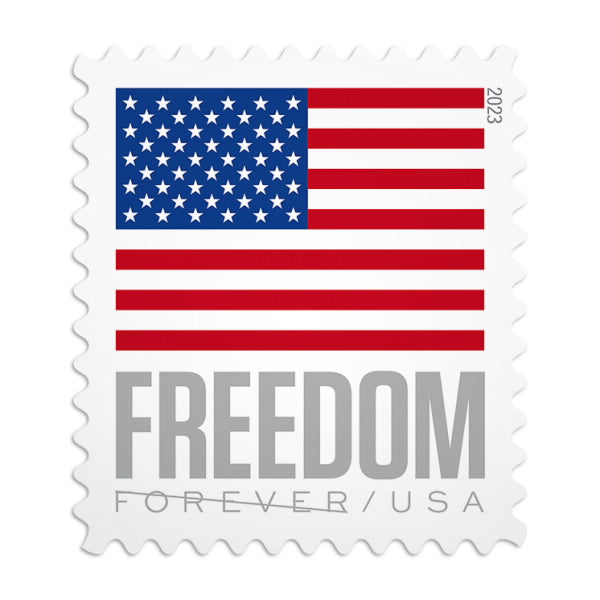 Forever National Flag Stamps 2023